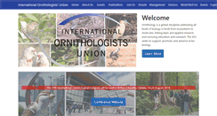 Desktop Screenshot of internationalornithology.org